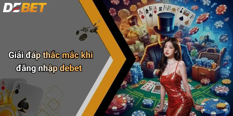Giải đáp thắc mắc khi đăng nhập debet