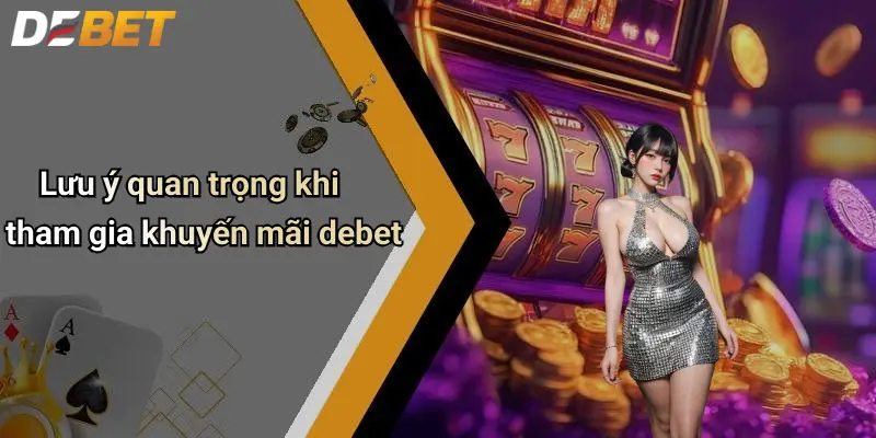Lưu ý quan trọng khi tham gia khuyến mãi debet